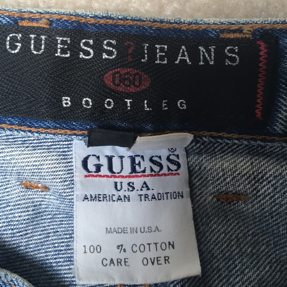 Vintage Guess Jeans Boot Leg Size 29 - Picture 3 of 4